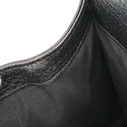 Gucci Black Leather Junco Handbag