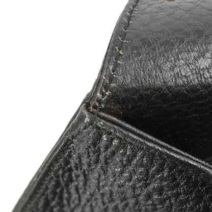 Gucci Black Leather Junco Handbag