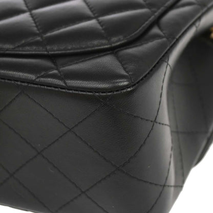 Chanel 2018-2019 Black Lambskin Mini Classic Square Flap Shoulder Bag 17