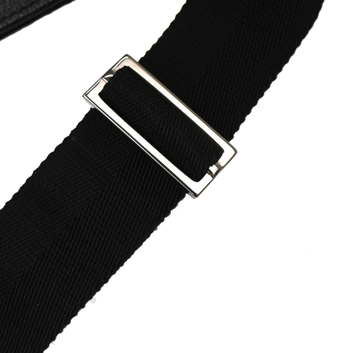 Gucci Black Canvas GG Bum Bag