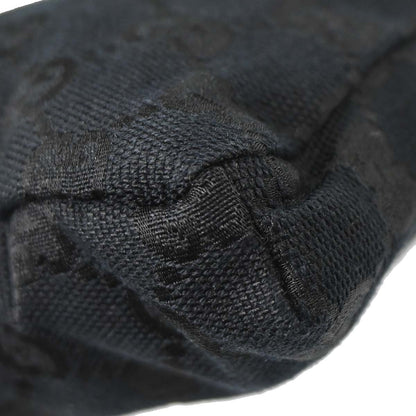 Gucci Black Canvas GG Bum Bag