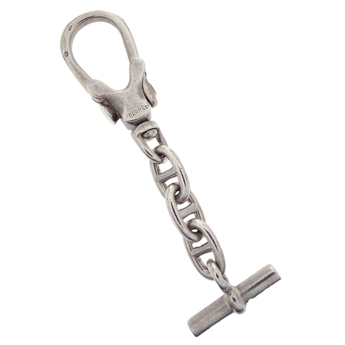 Hermes Chaine d'Ancre Key Ring SV925 Small Good