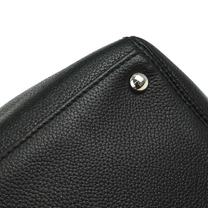 Chanel Black Calfskin Executive Cerf 2way Shoulder Tote Bag