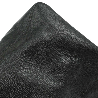 Chanel Black Calfskin Executive Cerf 2way Shoulder Tote Bag