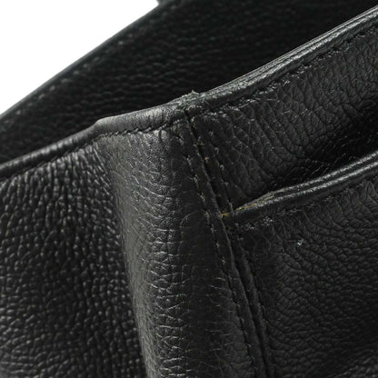 Chanel Black Calfskin Executive Cerf 2way Shoulder Tote Bag