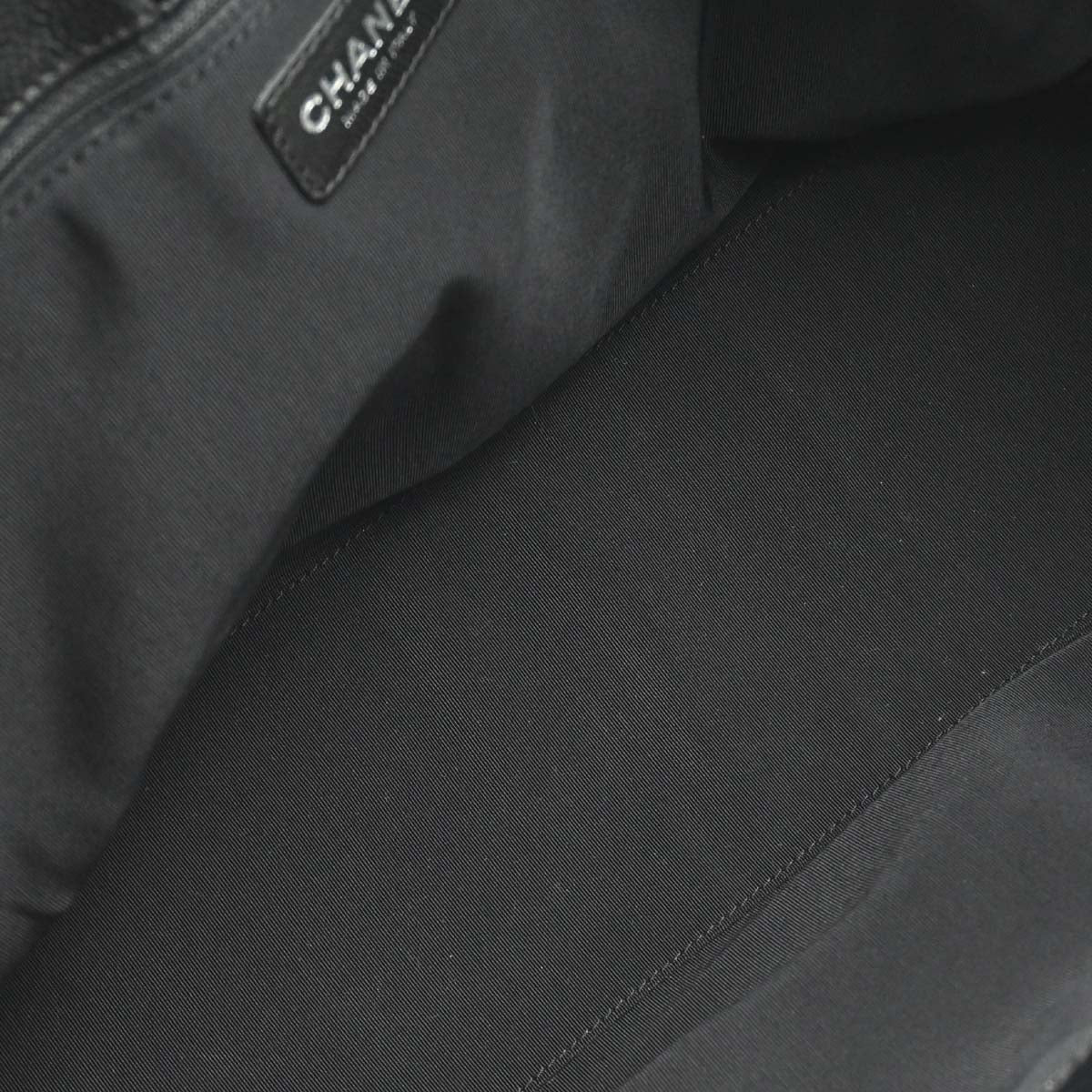 Chanel Black Calfskin Executive Cerf 2way Shoulder Tote Bag