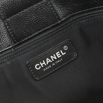 Chanel Black Calfskin Executive Cerf 2way Shoulder Tote Bag