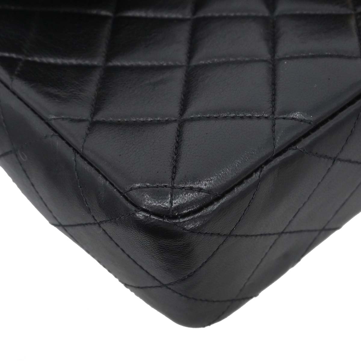 Chanel Black Lambskin Classic Flap Backpack