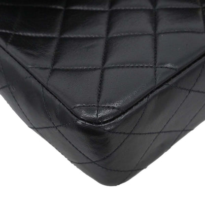 Chanel Black Lambskin Classic Flap Backpack