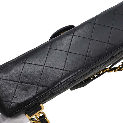 Chanel Black Lambskin Classic Flap Backpack