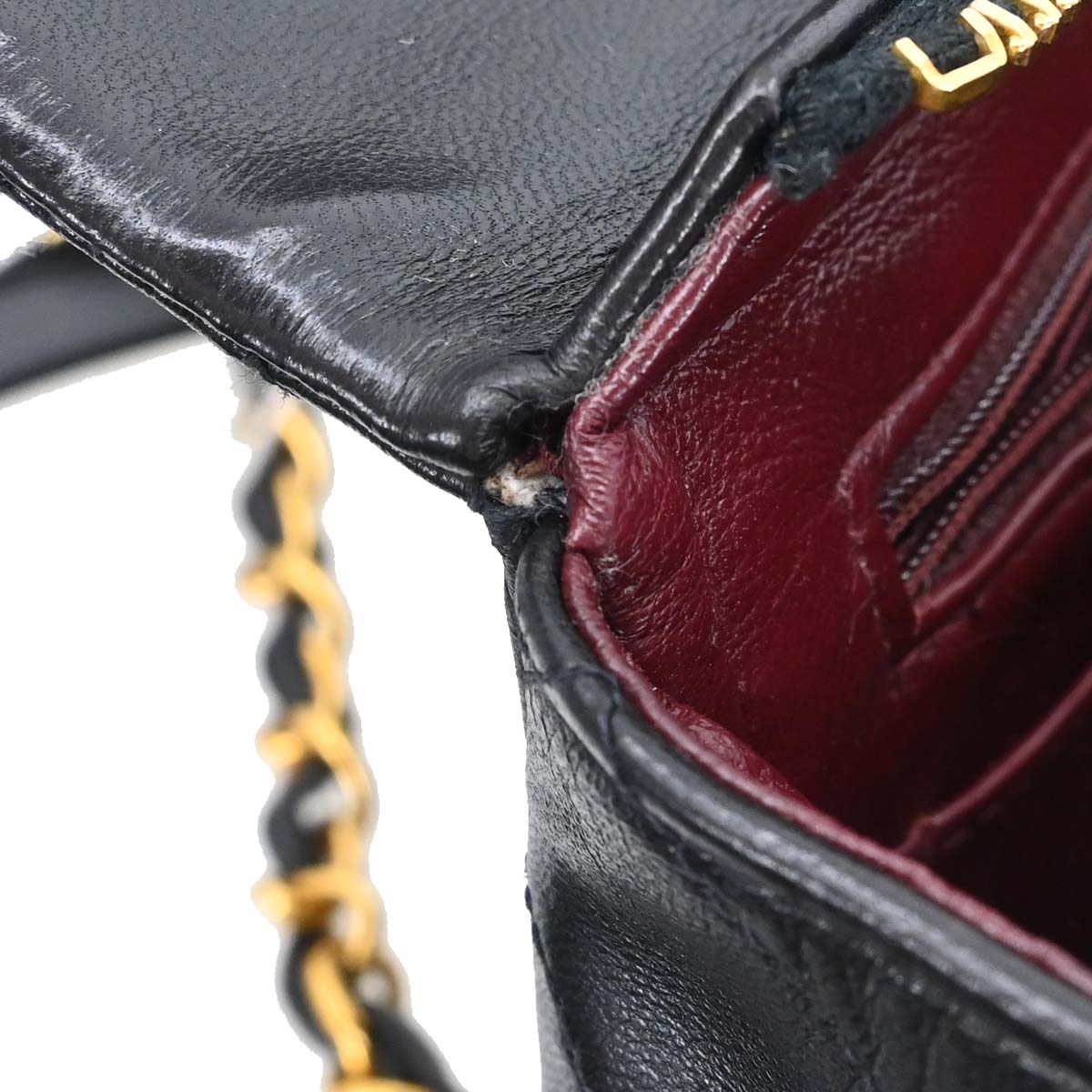 Chanel Black Lambskin Classic Flap Backpack
