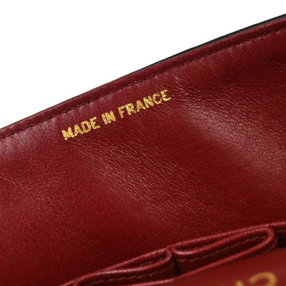 Chanel 1997-1999 Black Lambskin Medium Classic Double Flap Shoulder Bag