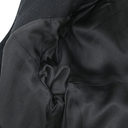 Chanel 2011-2012 Hooded Duffel Coat Tweed Black #34