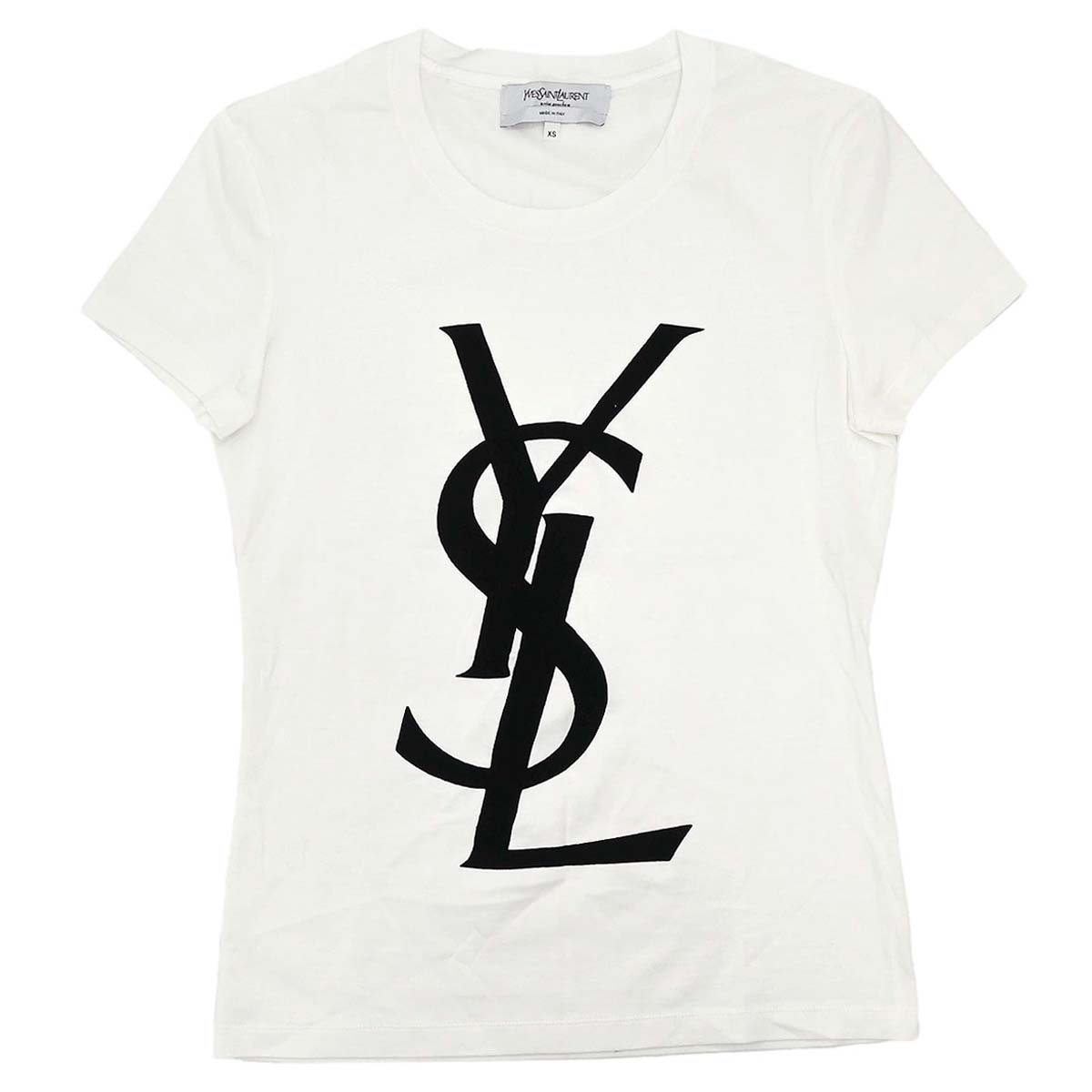 Yves Saint Laurent T-shirt Top White #XS