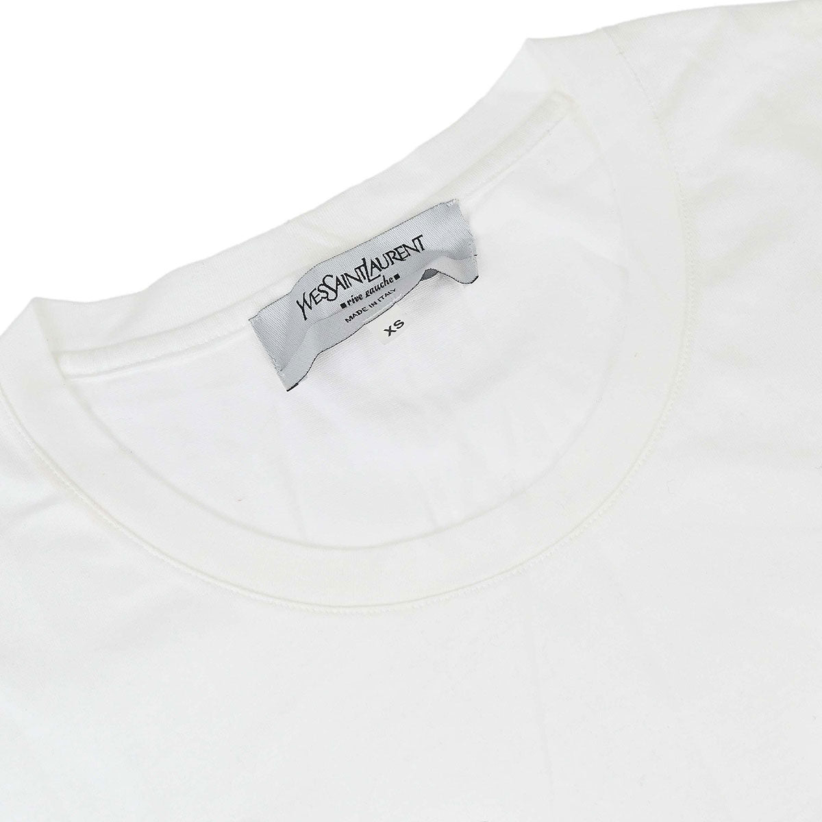 Yves Saint Laurent T-shirt Top White #XS