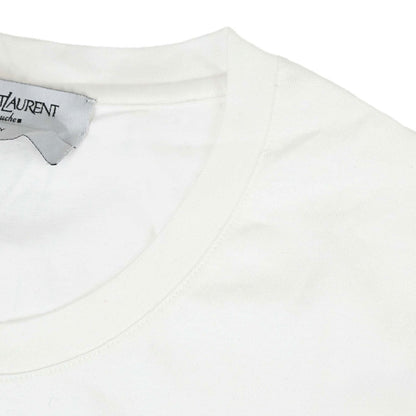 Yves Saint Laurent T-shirt Top White #XS