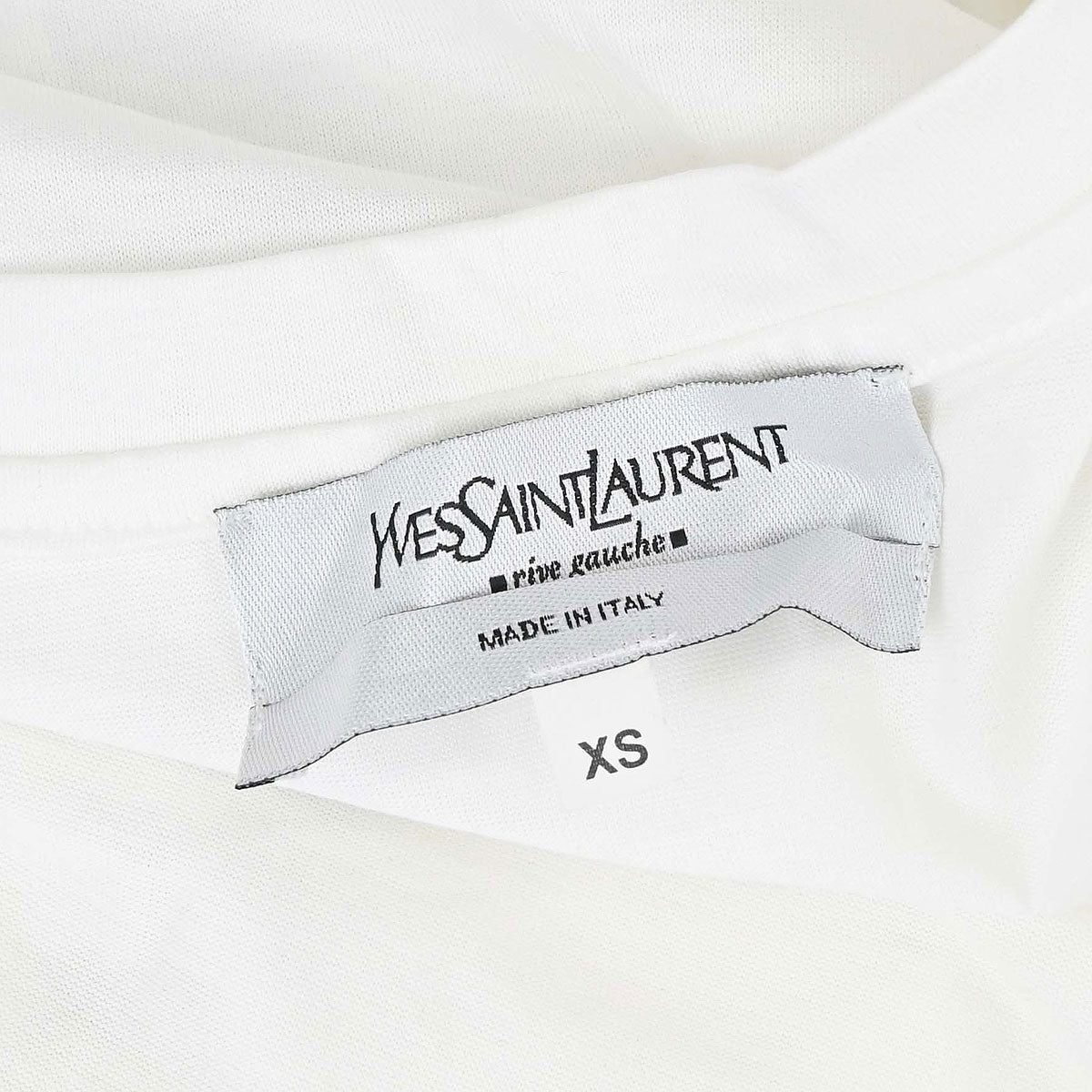 Yves Saint Laurent T-shirt Top White #XS