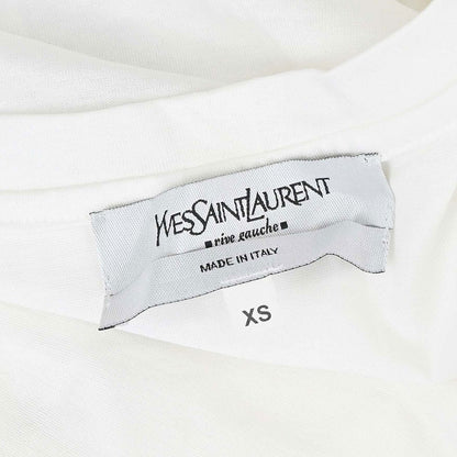 Yves Saint Laurent T-shirt Top White #XS