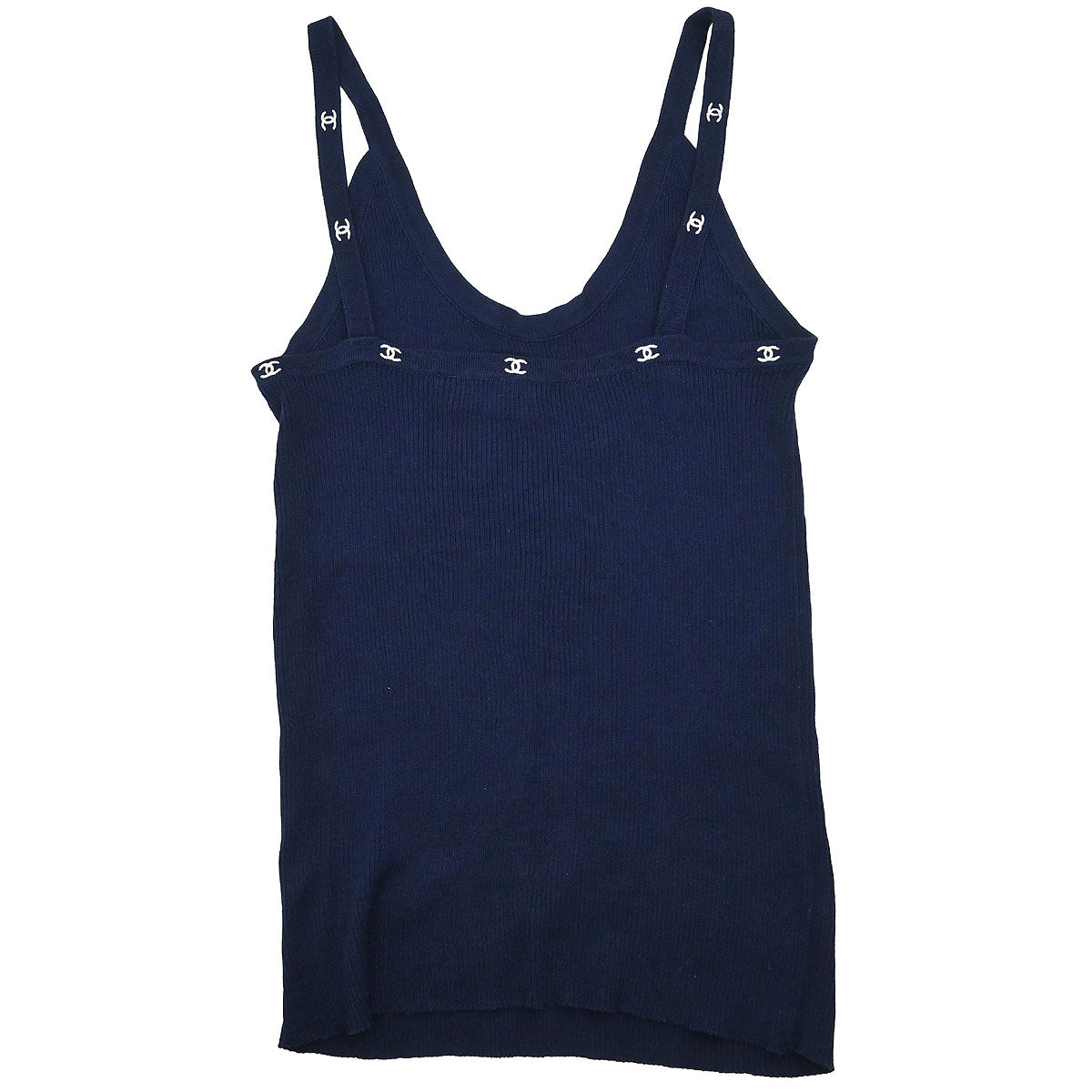 Chanel 1996 Camisole Top Navy #38