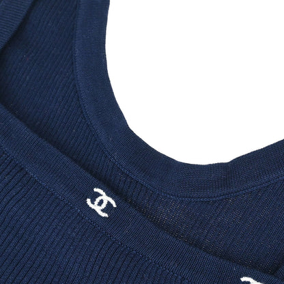 Chanel 1996 Camisole Top Navy #38