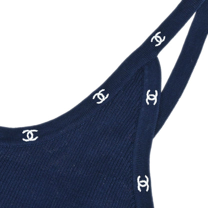 Chanel 1996 Camisole Top Navy #38