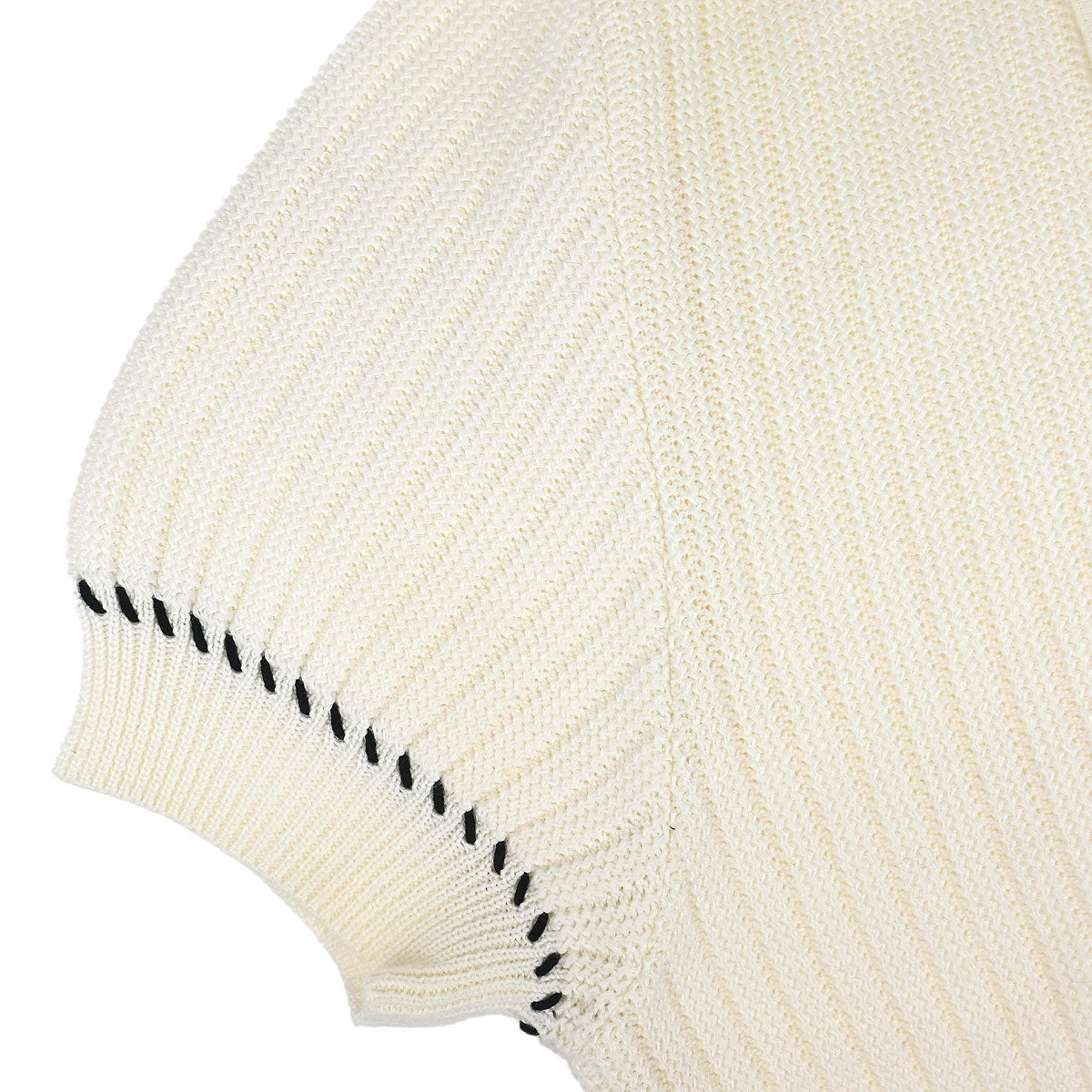 Chanel 1996 Short Sleeve Cardigan White #40