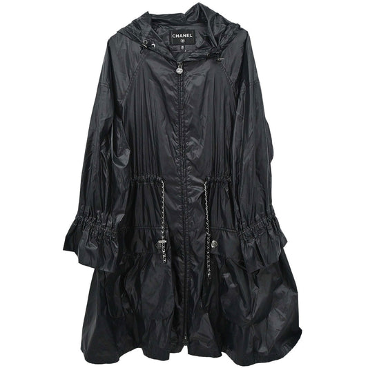 Chanel 2018-2019 Nylon Coat Black #34