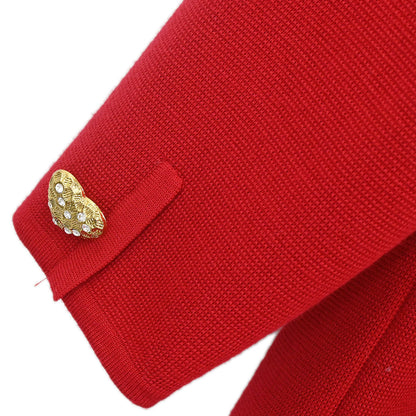 Yves Saint Laurent Coat Red #M