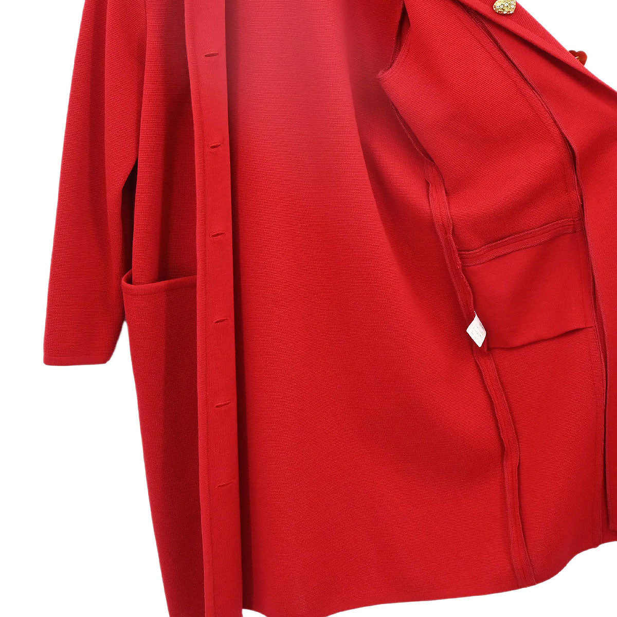Yves Saint Laurent Coat Red #M