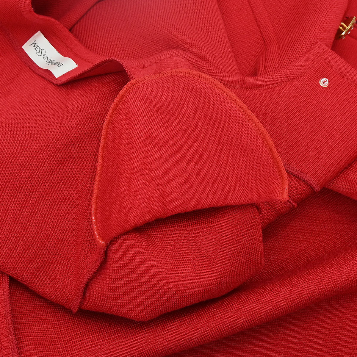 Yves Saint Laurent Coat Red #M