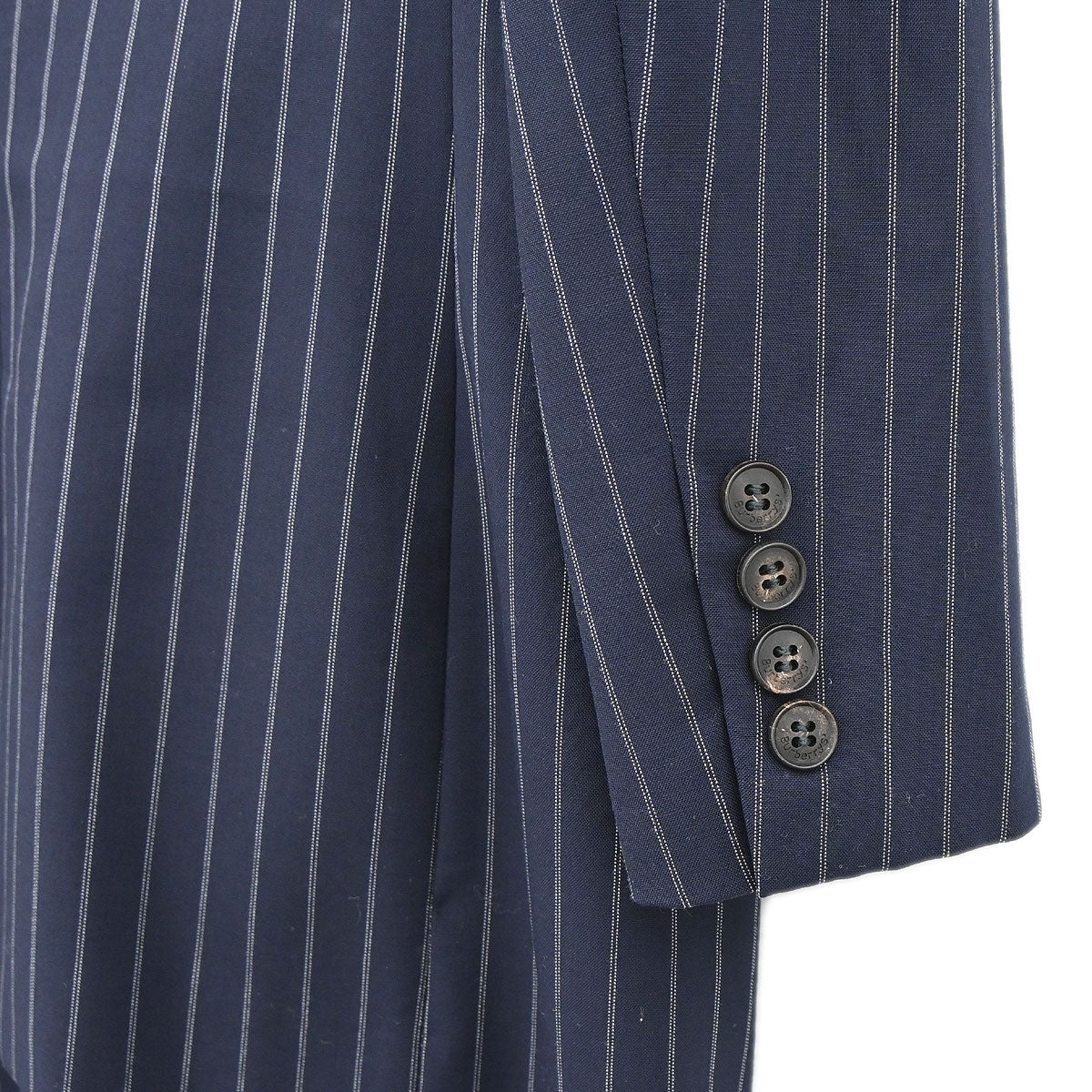 Burberrys Setup Suit Jacket Skirt Navy #34-36