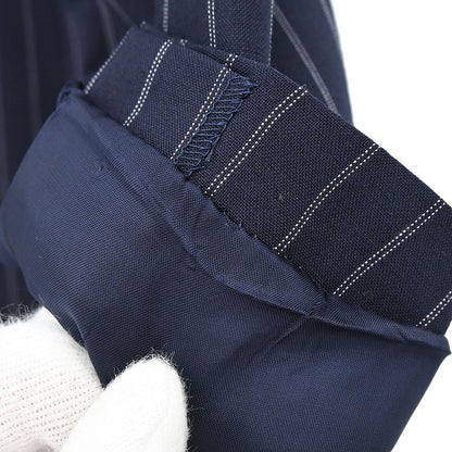 Burberrys Setup Suit Jacket Skirt Navy #34-36