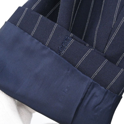 Burberrys Setup Suit Jacket Skirt Navy #34-36