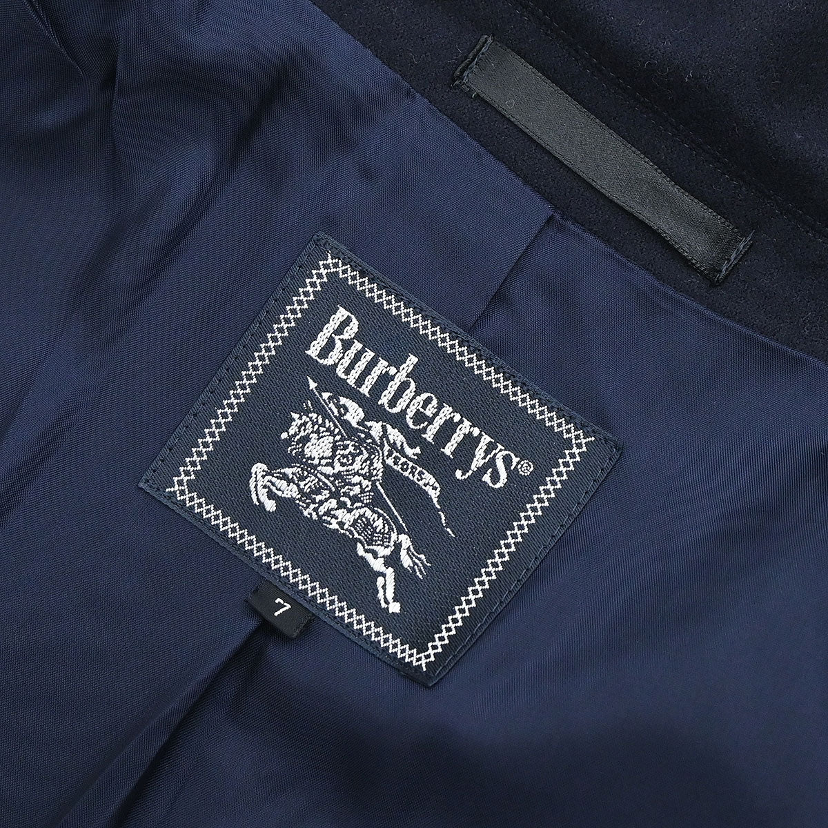 Burberrys Setup Suit Jacket Skirt Navy #34-36