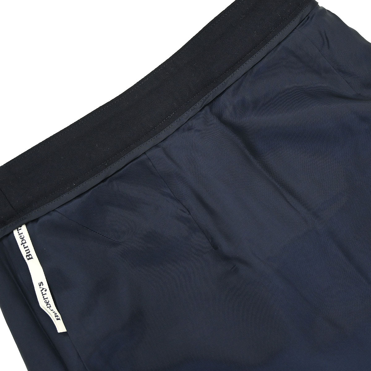 Burberrys Setup Suit Jacket Skirt Navy #34-36