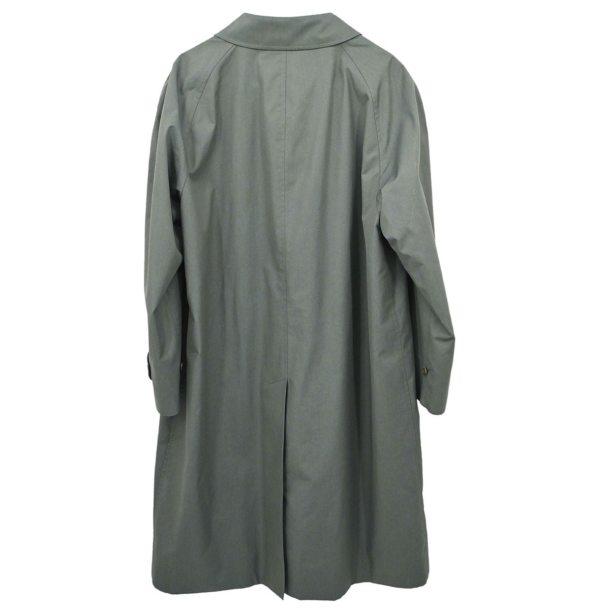 Burberrys Balmacaan Coat Gray #92 170