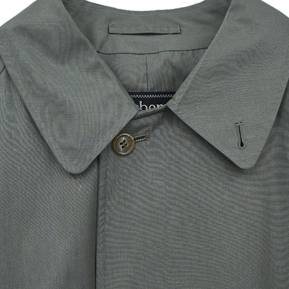 Burberrys Balmacaan Coat Gray #92 170