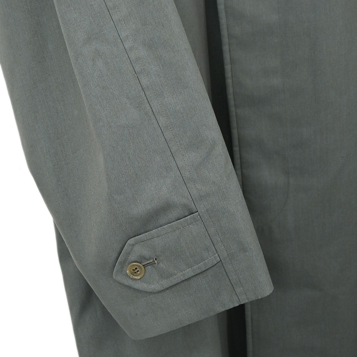 Burberrys Balmacaan Coat Gray #92 170