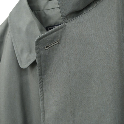 Burberrys Balmacaan Coat Gray #92 170