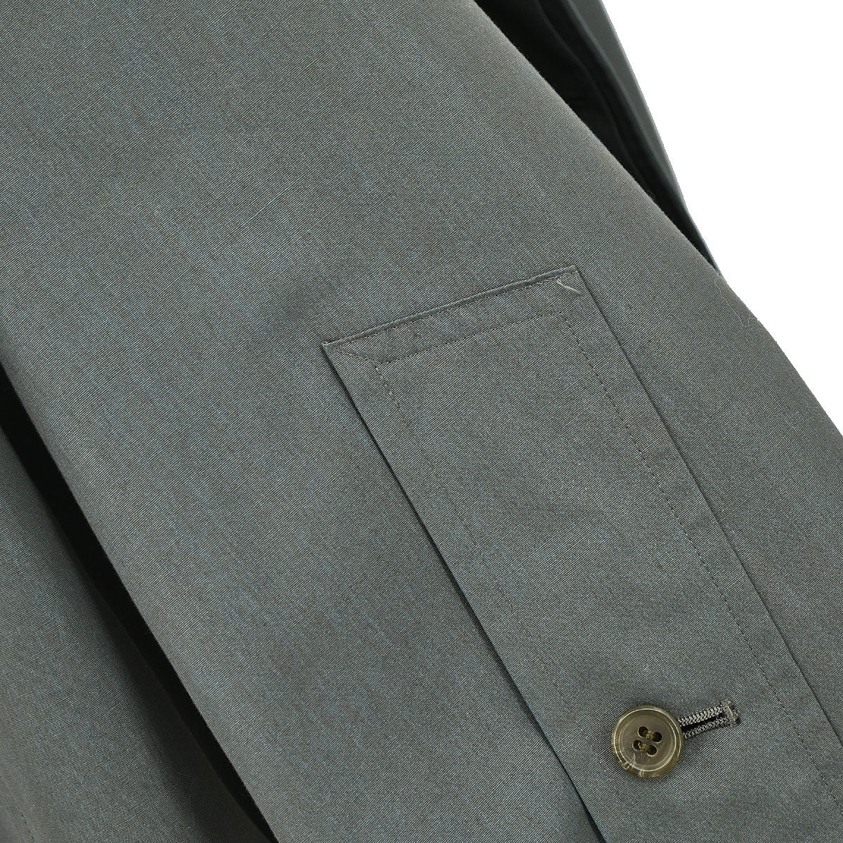 Burberrys Balmacaan Coat Gray #92 170