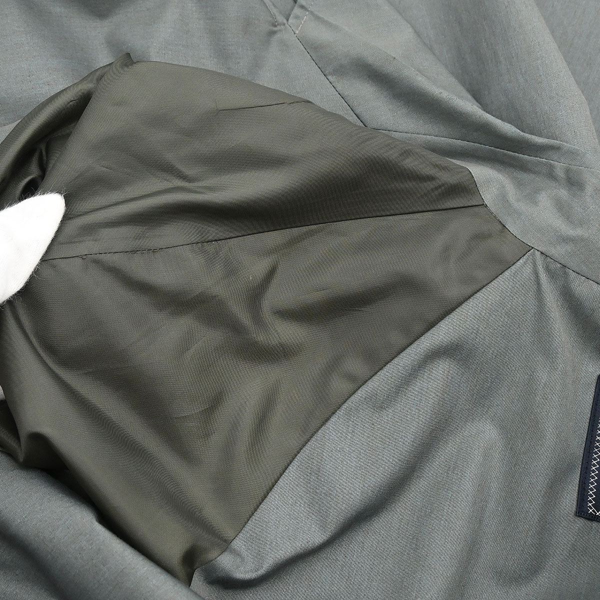 Burberrys Balmacaan Coat Gray #92 170