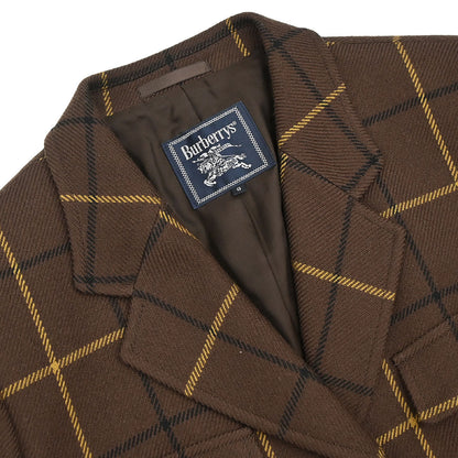 Burberrys Single Breasted Jacket Brown #36-38