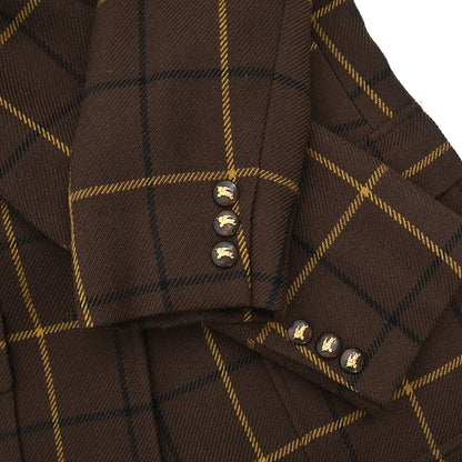 Burberrys Single Breasted Jacket Brown #36-38