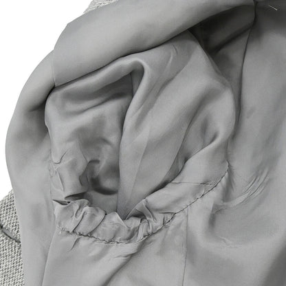 Burberrys Setup Suit Jacket Skirt Gray #36-38
