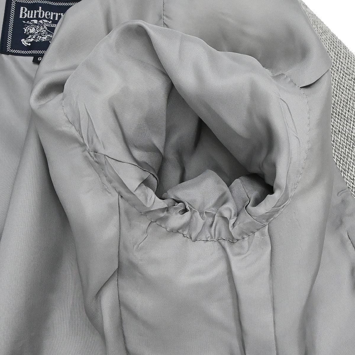 Burberrys Setup Suit Jacket Skirt Gray #36-38