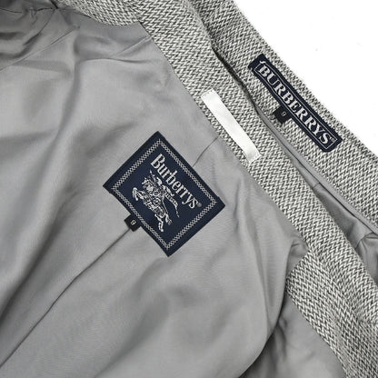Burberrys Setup Suit Jacket Skirt Gray #36-38