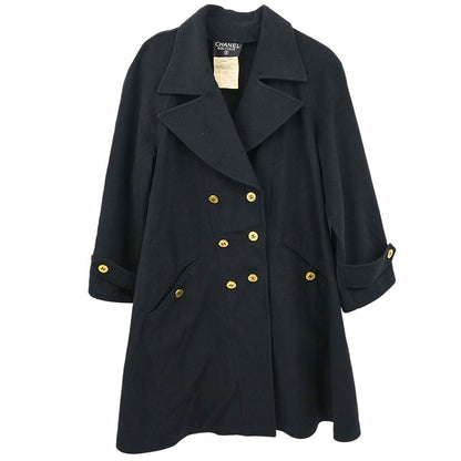 Chanel 1994 Coat Black #38