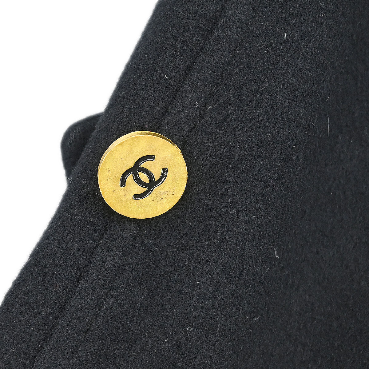 Chanel 1994 Coat Black #38