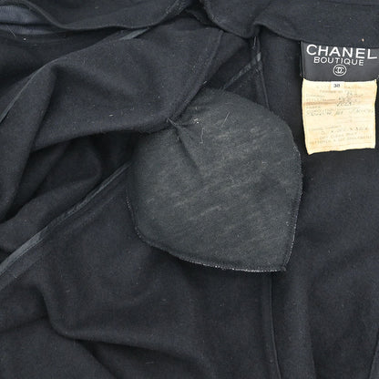 Chanel 1994 Coat Black #38