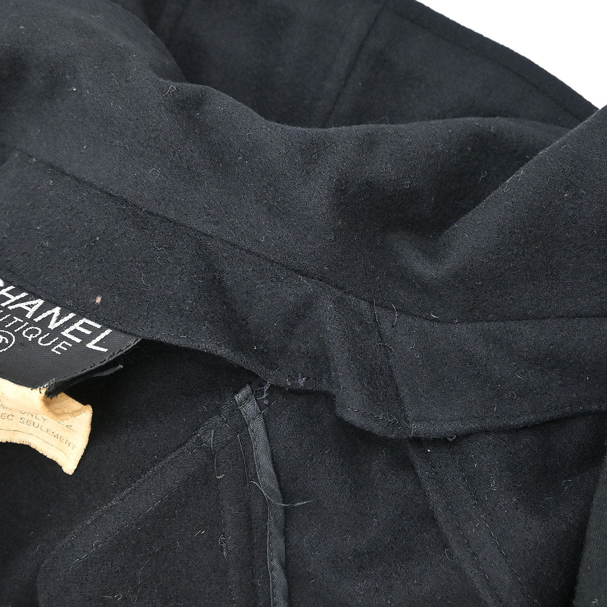 Chanel 1994 Coat Black #38